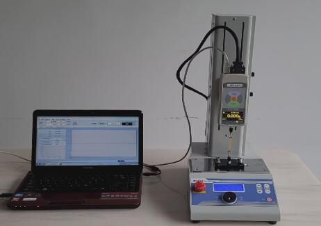 重慶客戶采購MOTIVE品牌的MTF系列推拉力計進行微小力的測量